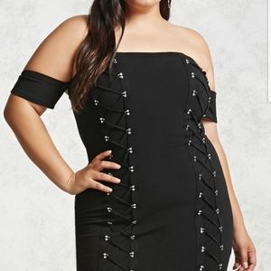 Plus Size Bodycon Mini Dress